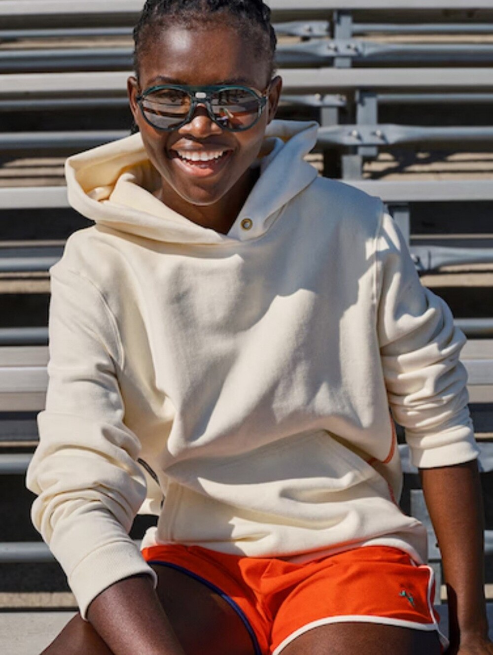 Tracksmith x Clare V Hoodie